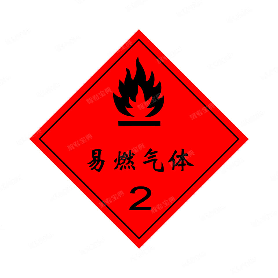 1项易燃气体 c,第2.2项非易燃无毒气体